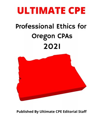 Professional Ethics for Oregon CPAs 2021